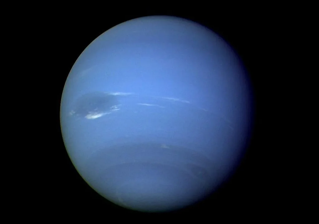 Image of Neptune taken by Voyager 2