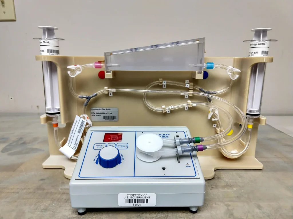 Plant Water Management (PWM) Harness and Soil Test Article.