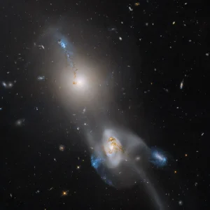 Hubble Jams With A Cosmic Guitar