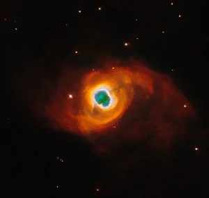 Hubble Captures a Star’s Swan Song