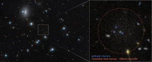 NASA’s Hubble Identifies One of Darkest Known Galaxies