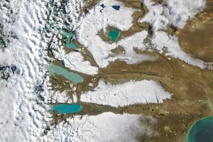 Snow in the Shadow of the Andes