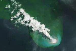Pumice Rafts Encroach on Admiralty Islands