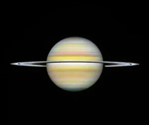 NASA’s Hubble Tracks New Decagon Encircling Saturn’s South Pole
