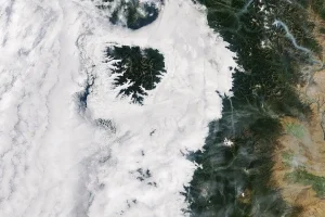 Cloudy Cloak Over the Northwest