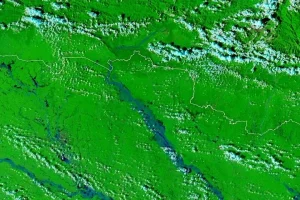 Rains Swamp the Gandak River